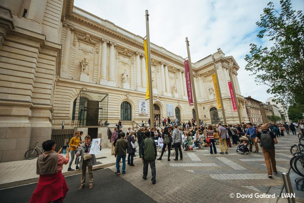 Mangin : Appartement Chaleureux Au Coeur De Nantes Exterior foto